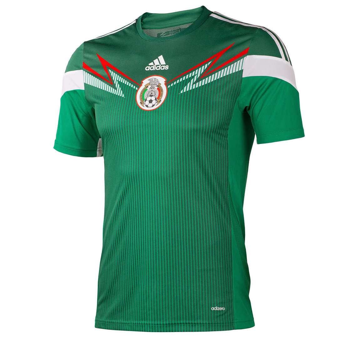 Retro Mexico Home Jersey World Cup 2014 - minejerseys