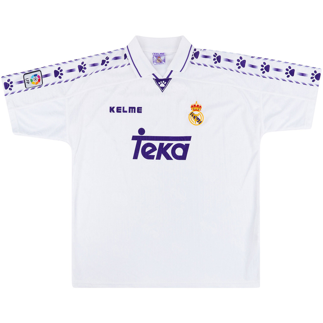 Retro Real Madrid Home Jersey 1996/97 - minejerseys