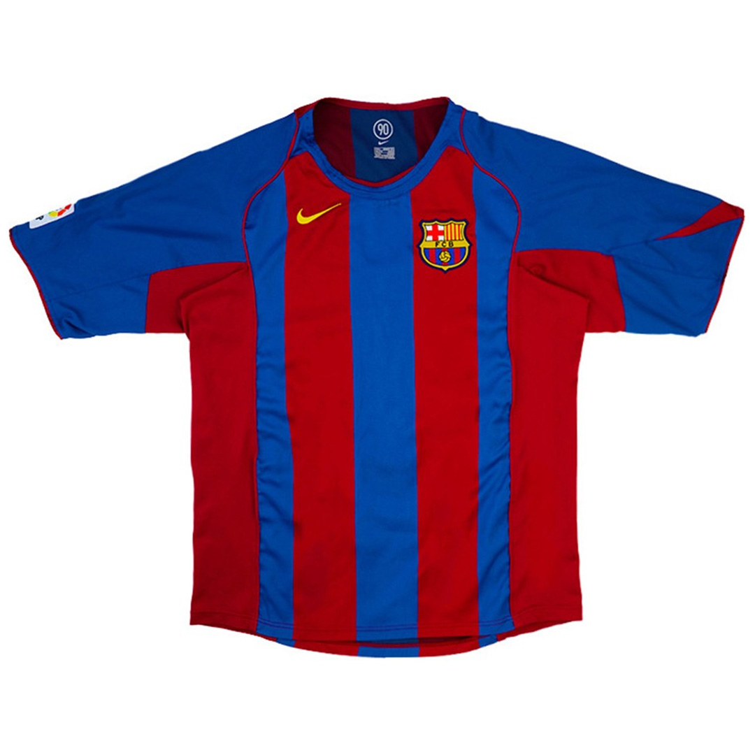 Retro Barcelona Home Jersey 2004/05 - minejerseys