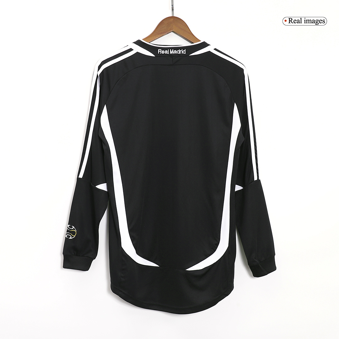 Retro Real Madrid Away Long Sleeve Jersey 2006/07 - minejerseys