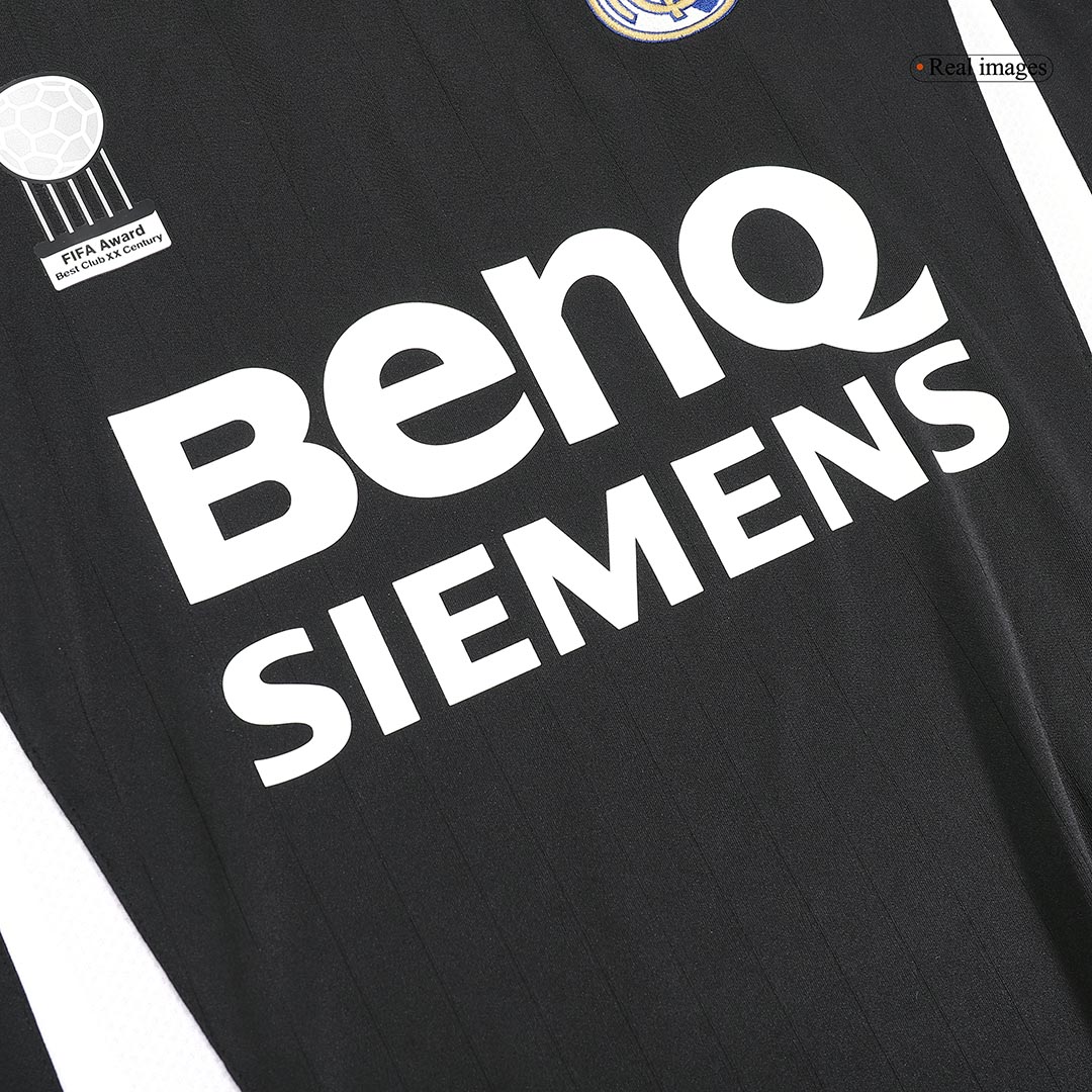 Retro Real Madrid Away Long Sleeve Jersey 2006/07 - minejerseys