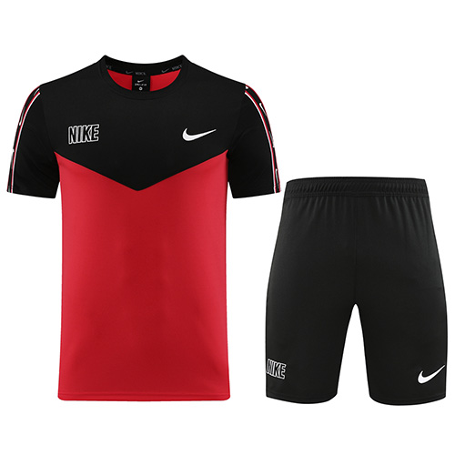 NK-ND03 Customize Team Jersey Kit(Shirt+Short) Red - minejerseys