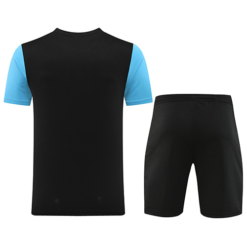 NK-ND03 Customize Team Jersey Kit(Shirt+Short) Blue&Black - minejerseys