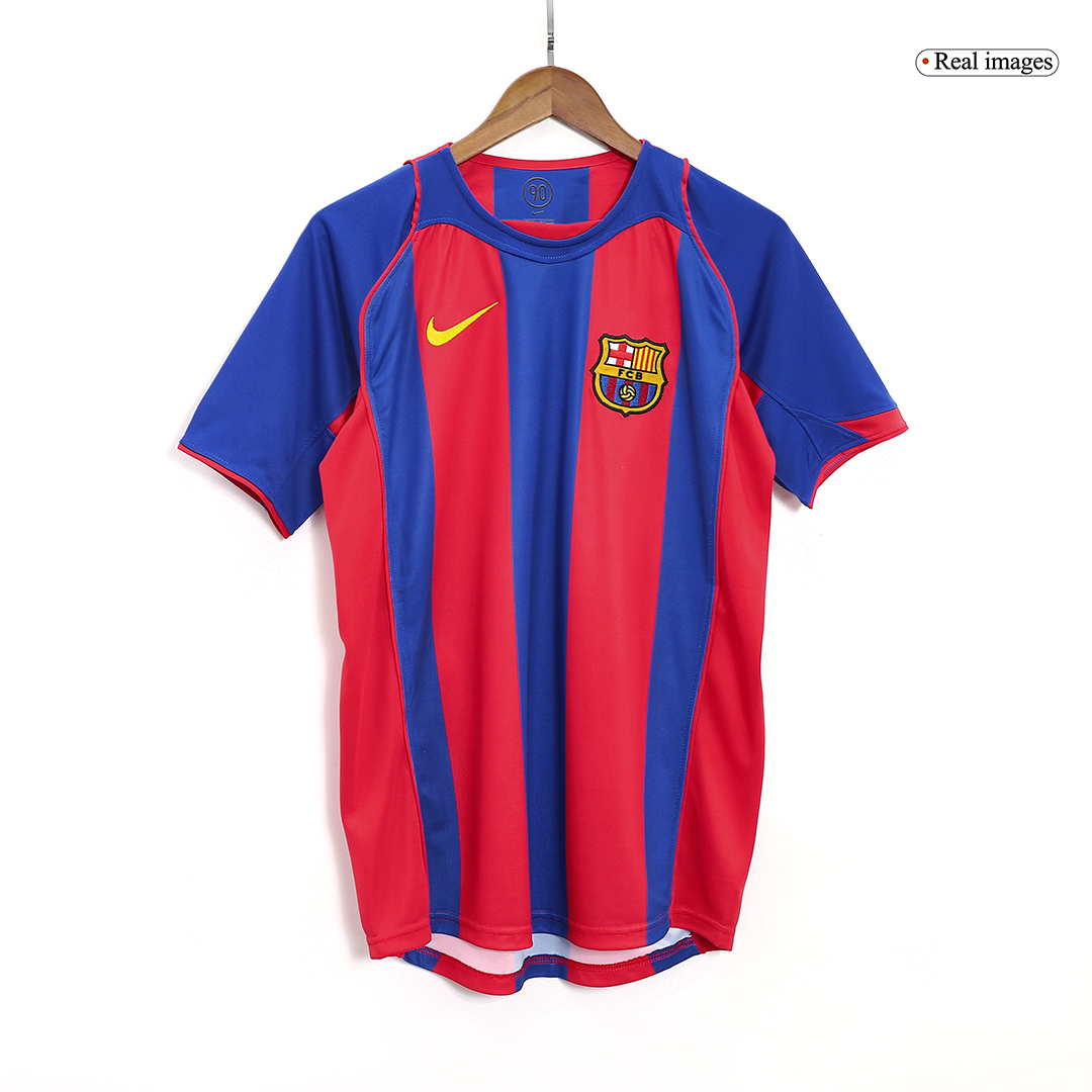 Retro Barcelona Home Jersey 2004/05 - minejerseys