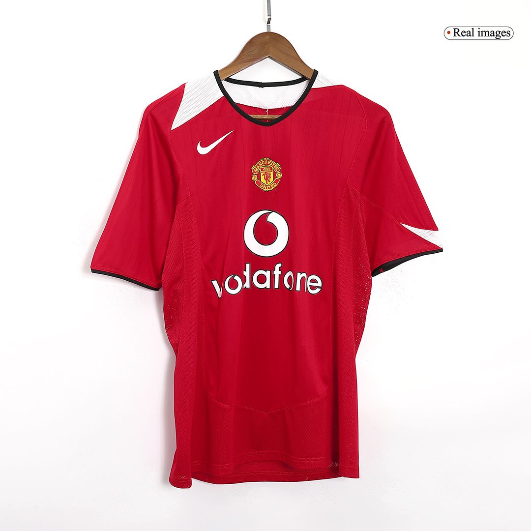 Rooney #8 Retro Manchester United Home Jersey 2005/06 - minejerseys
