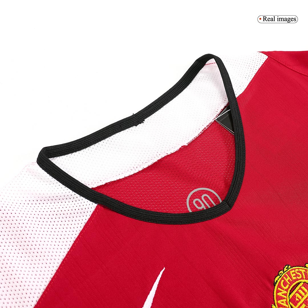 Rooney #8 Retro Manchester United Home Jersey 2005/06 - minejerseys
