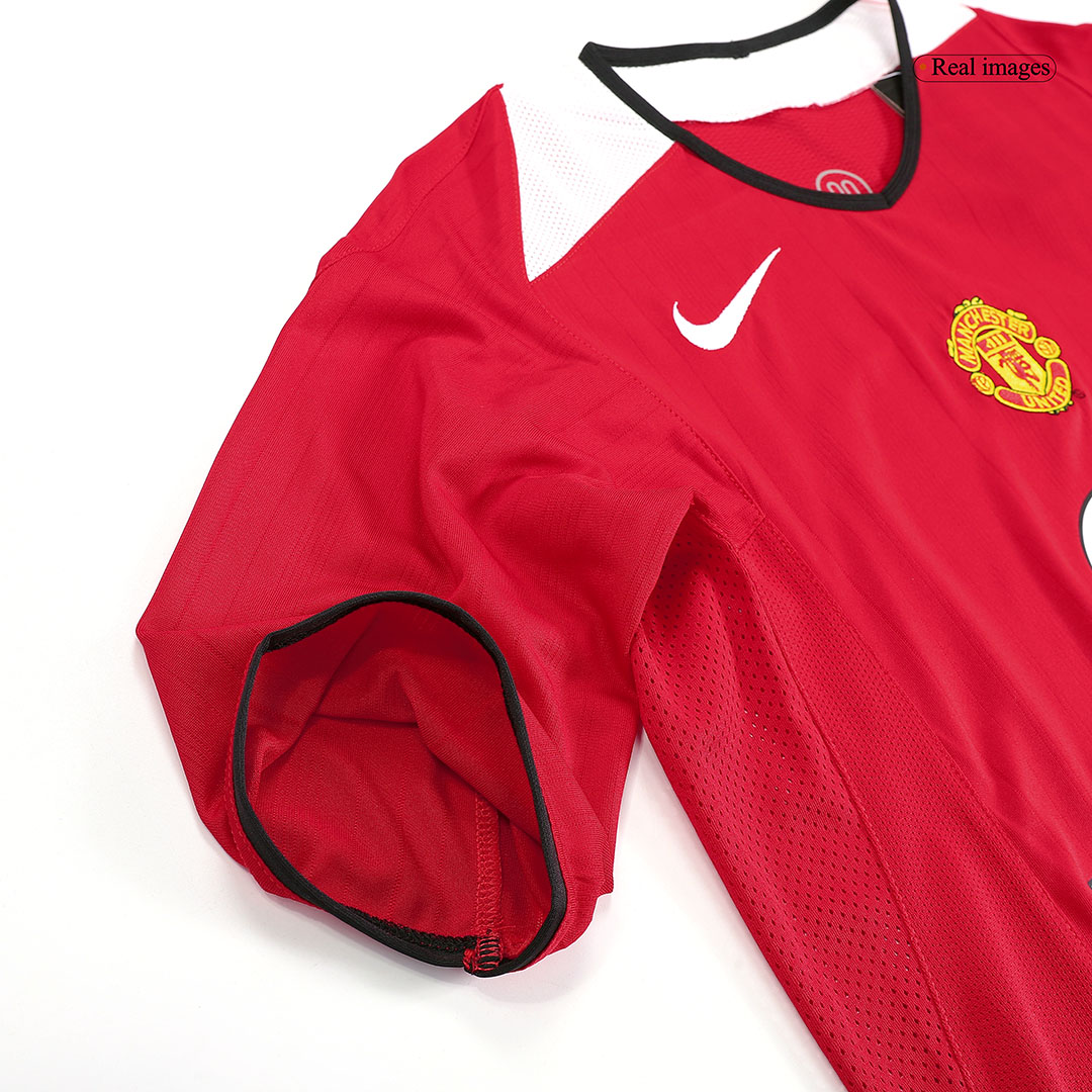Rooney #8 Retro Manchester United Home Jersey 2005/06 - minejerseys