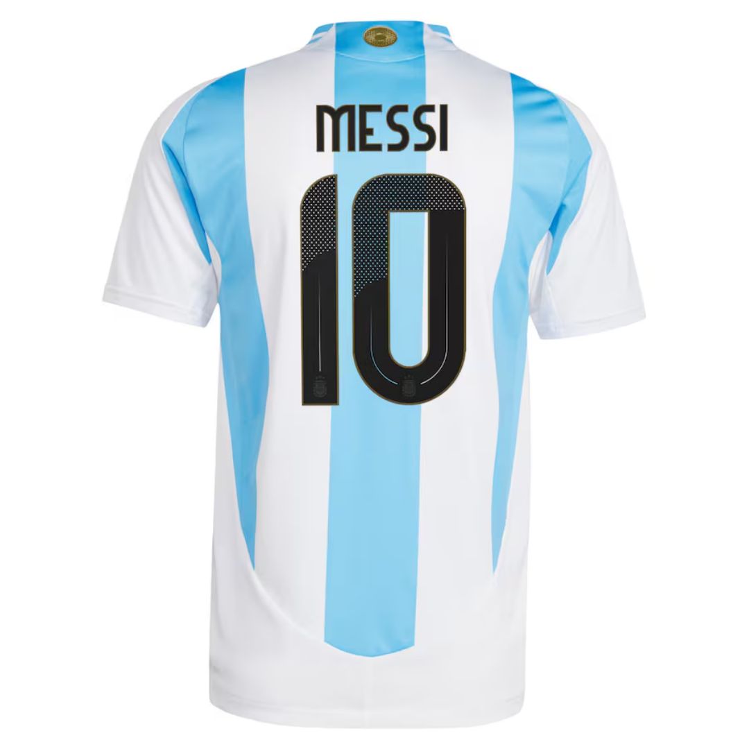Messi #10 Argentina Home Match Jersey Player Version 2024 - minejerseys