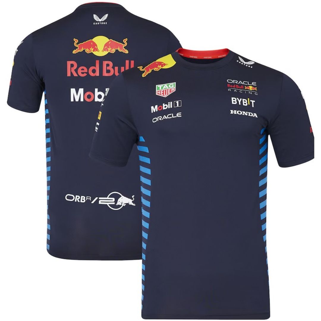 Discount Oracle Red Bull F1 Racing Team Set up T-Shirt 2024 - minejerseys