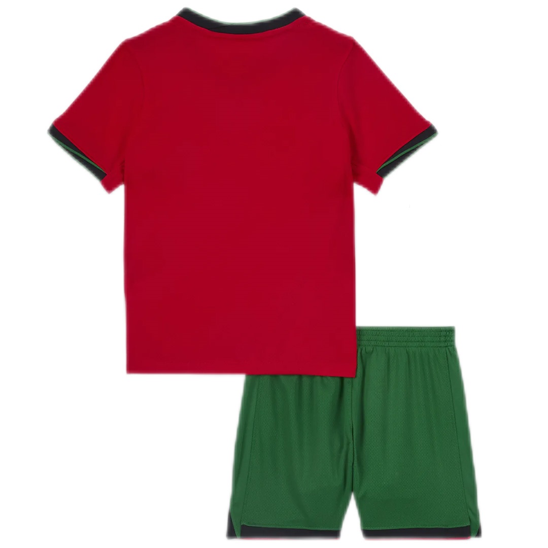 Kids Portugal Home Kit EURO 2024 - minejerseys