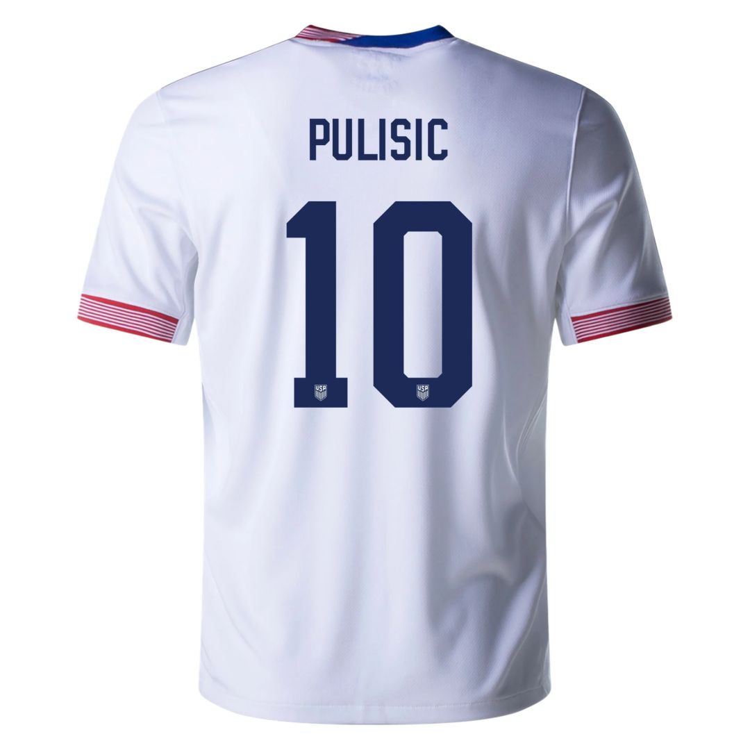 Pulisic #10 USMNT Home Jersey Copa America 2024 - minejerseys