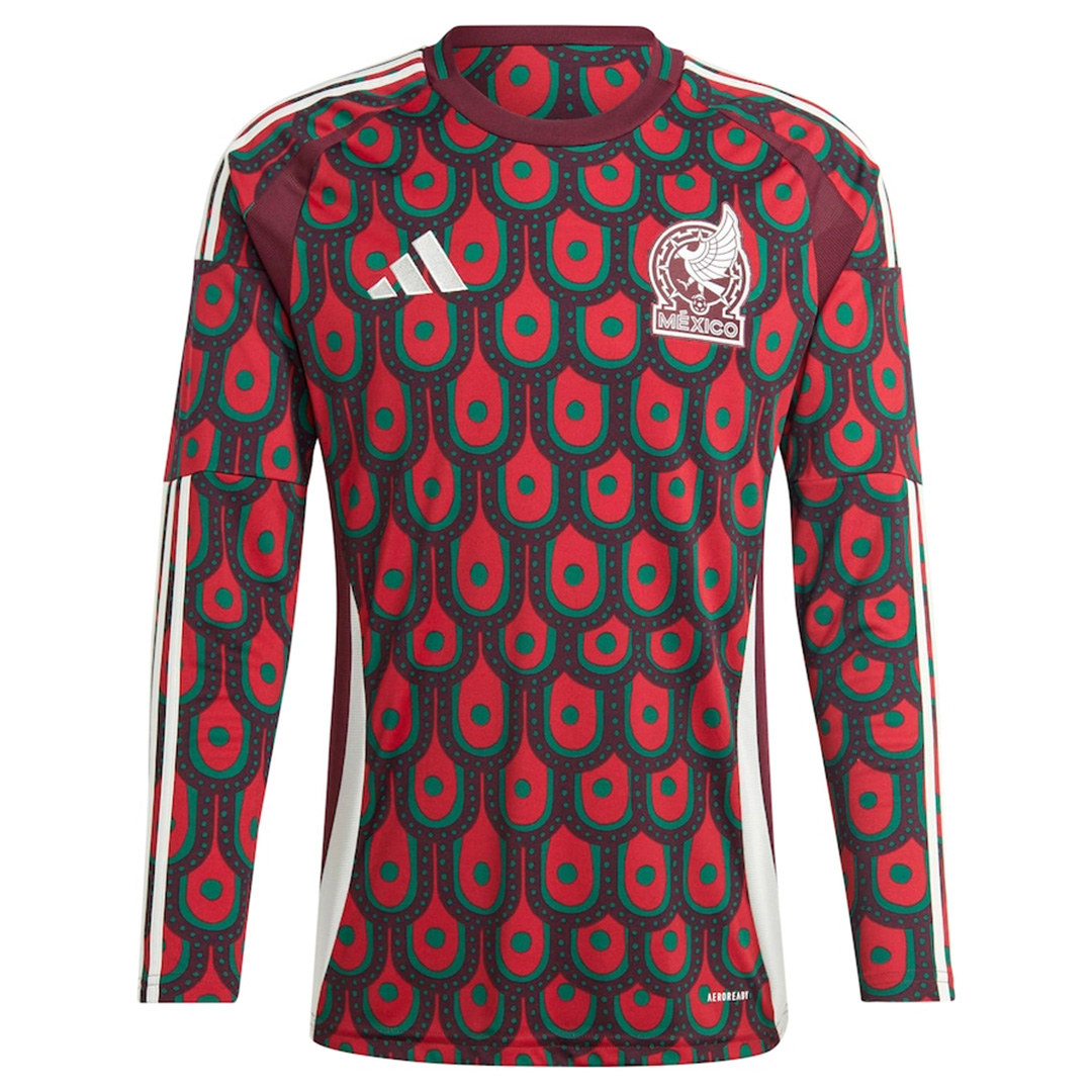 Mexico Home Long Sleeve Jersey Copa America 2024 - minejerseys
