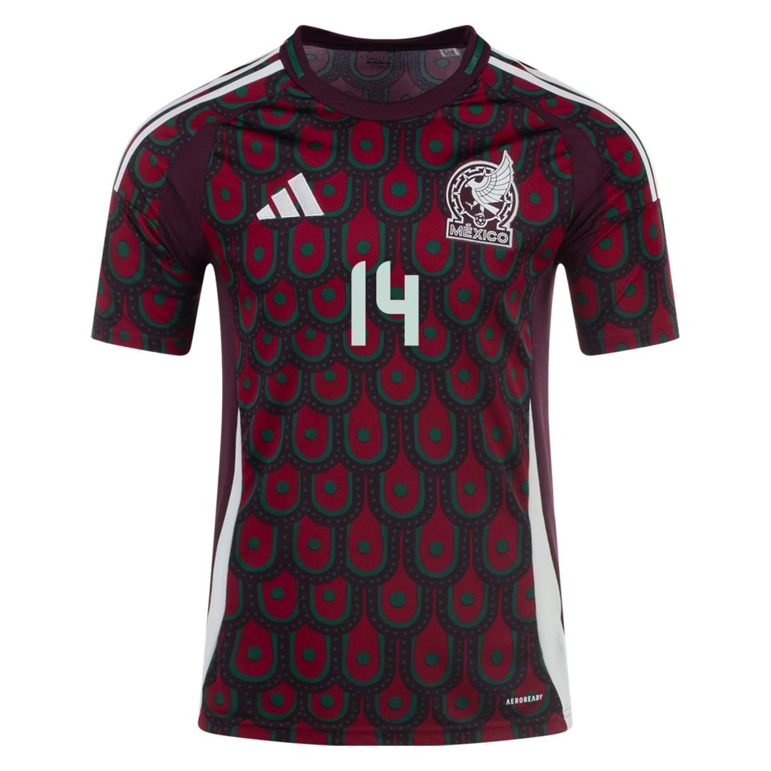Chicharito #14 Mexico Home Jersey Copa America 2024 - minejerseys