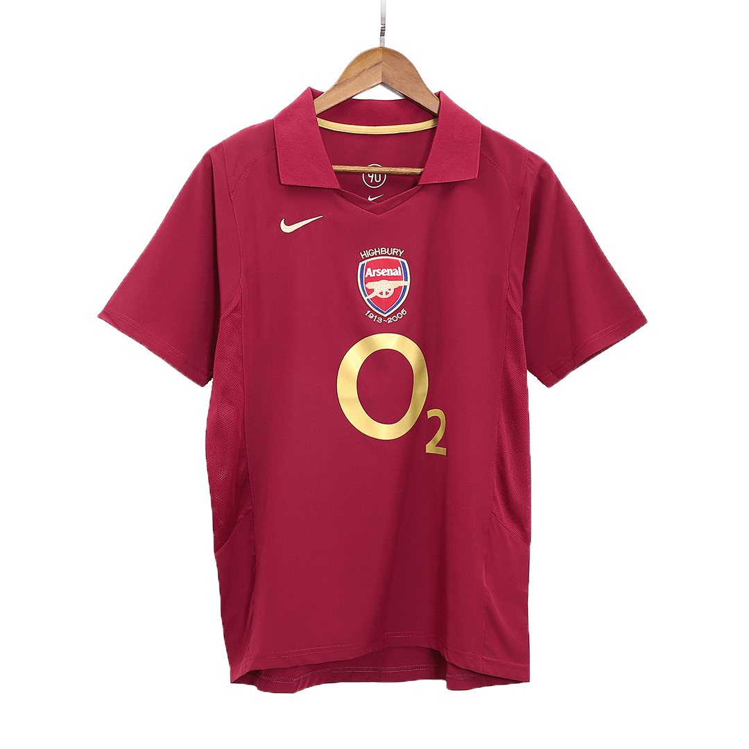 Retro Arsenal Home Jersey 2005/06 - minejerseys