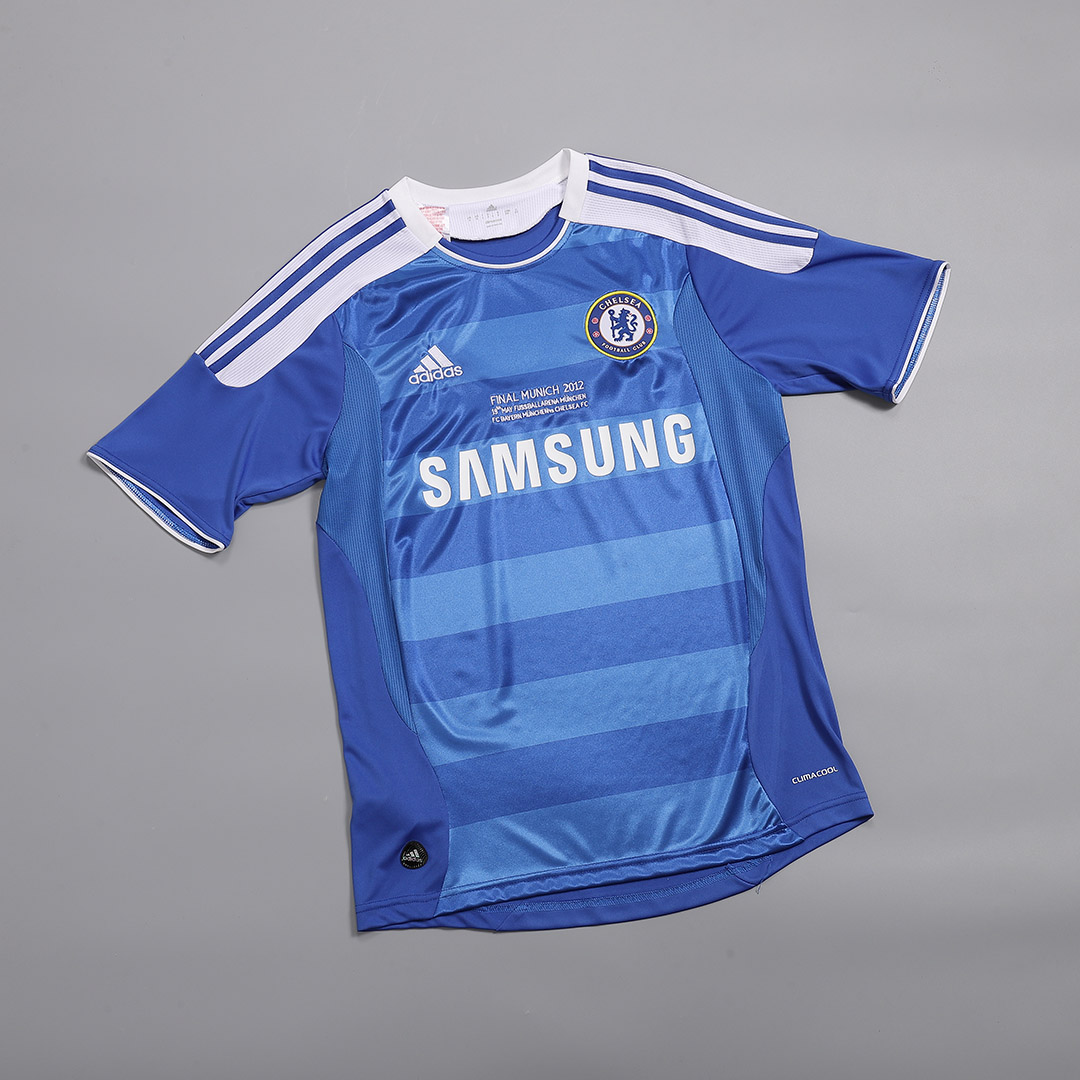 Retro Chelsea UCL Final Home Jersey 2011/12 - minejerseys