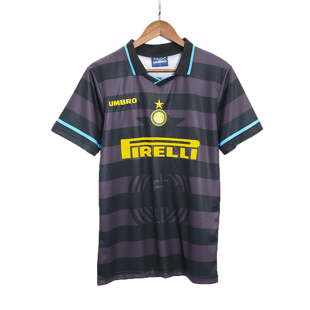 Retro Inter Milan Away Jersey Europa League 1997/98 - minejerseys