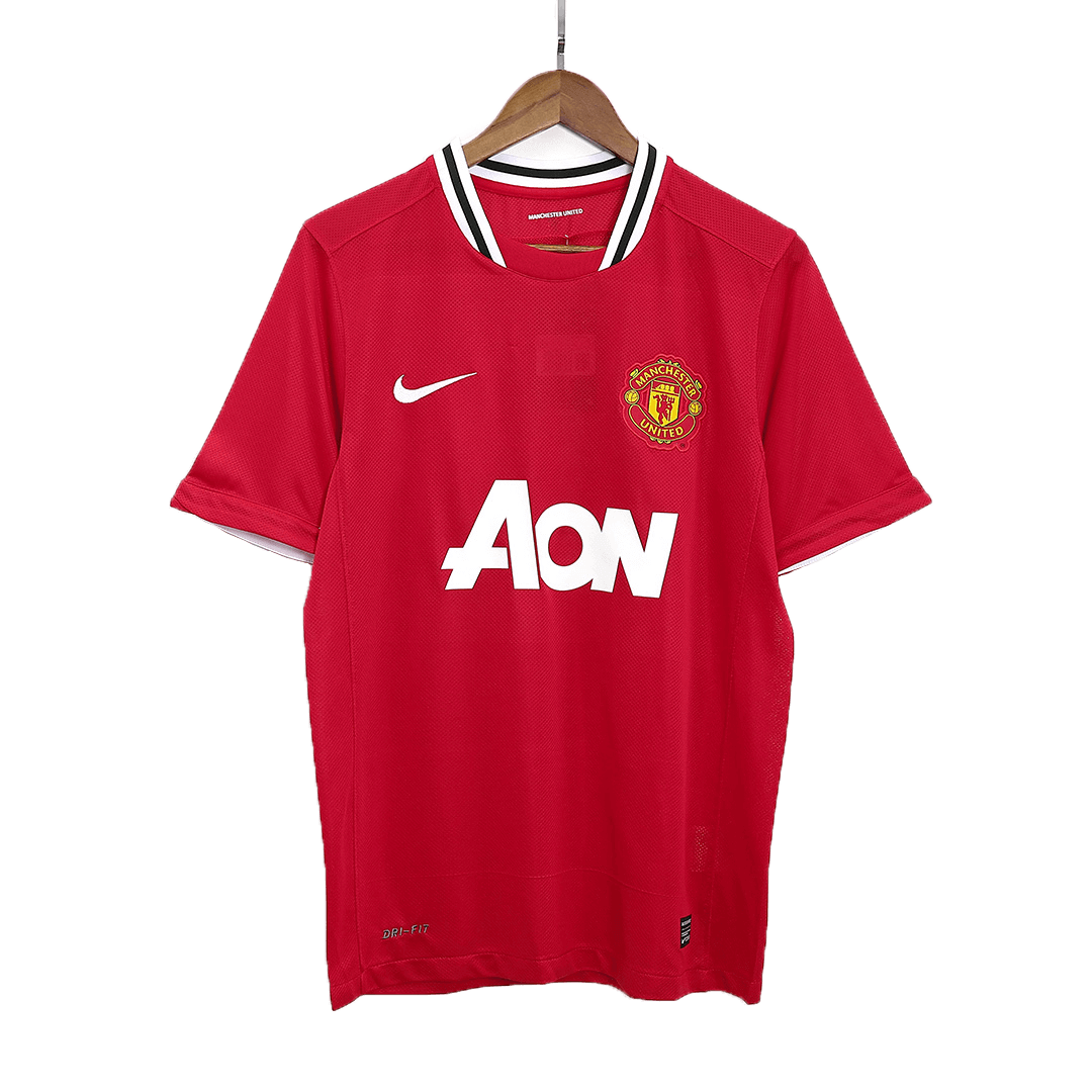 Retro Manchester United Home Jersey 2011/12 - minejerseys