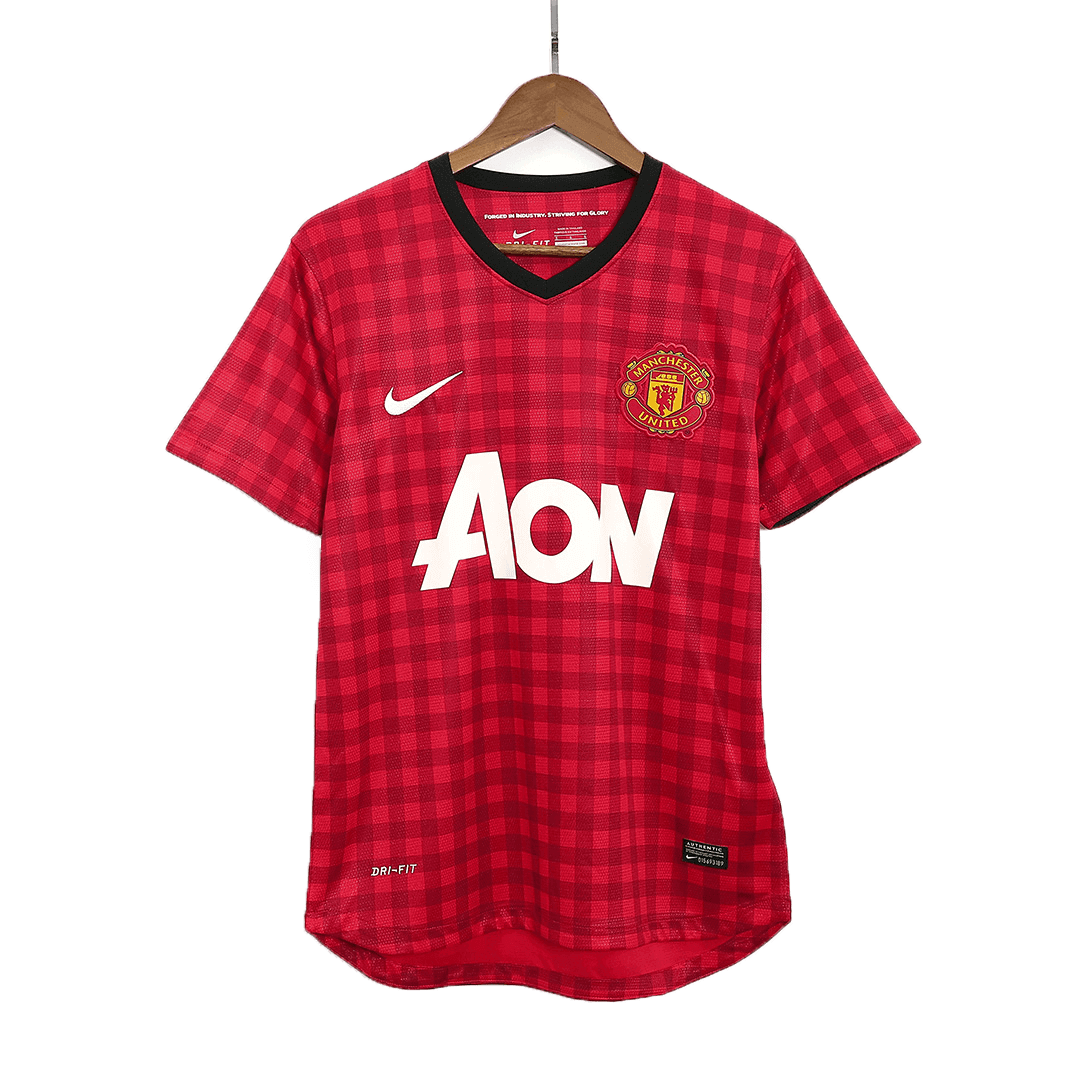 Retro Manchester United Home Jersey 2012/13 - minejerseys