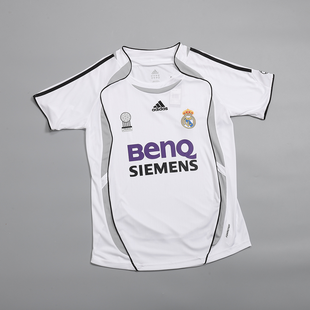 Retro Real Madrid Home Jersey 2006/07 - minejerseys