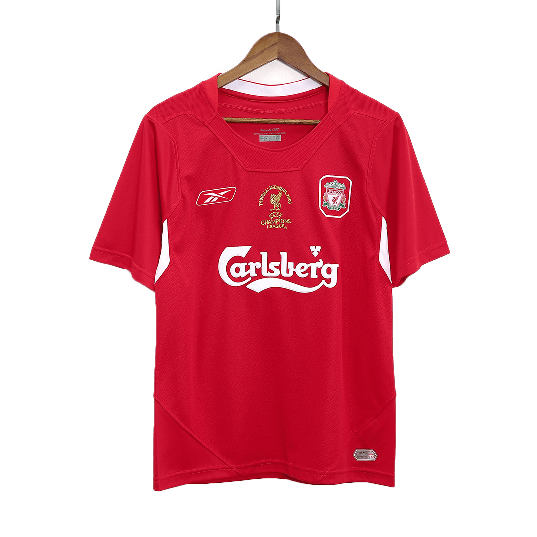 Retro Liverpool UCL Final Home Jersey 2005 - minejerseys