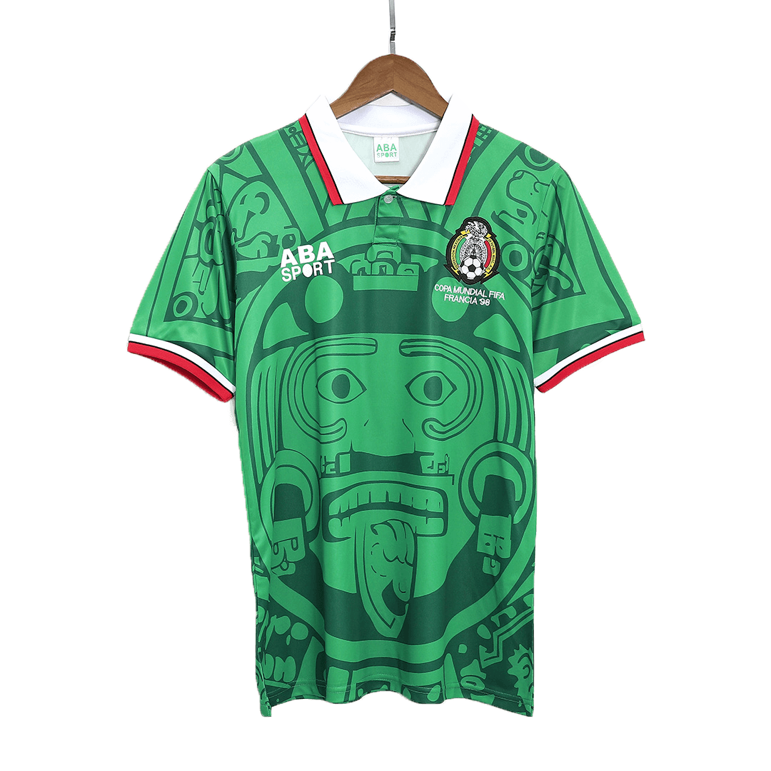 Retro Mexico Home Jersey World Cup 1998 - minejerseys