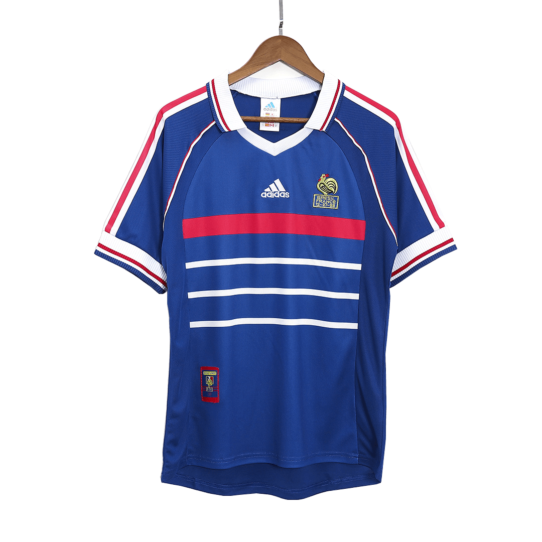 Retro France Home Jersey World Cup 1998 - minejerseys