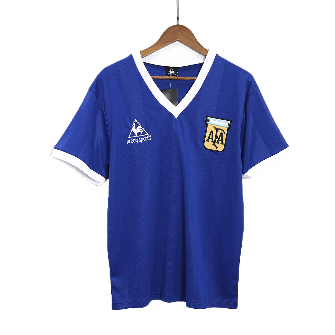 Retro Argentina Away Jersey World Cup 1986 - minejerseys