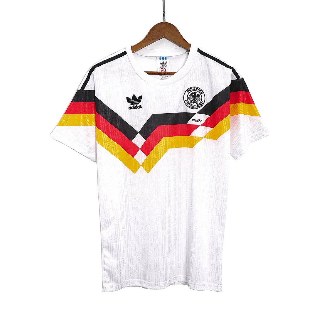 Retro West Germany Home Jersey World Cup 1990 - minejerseys
