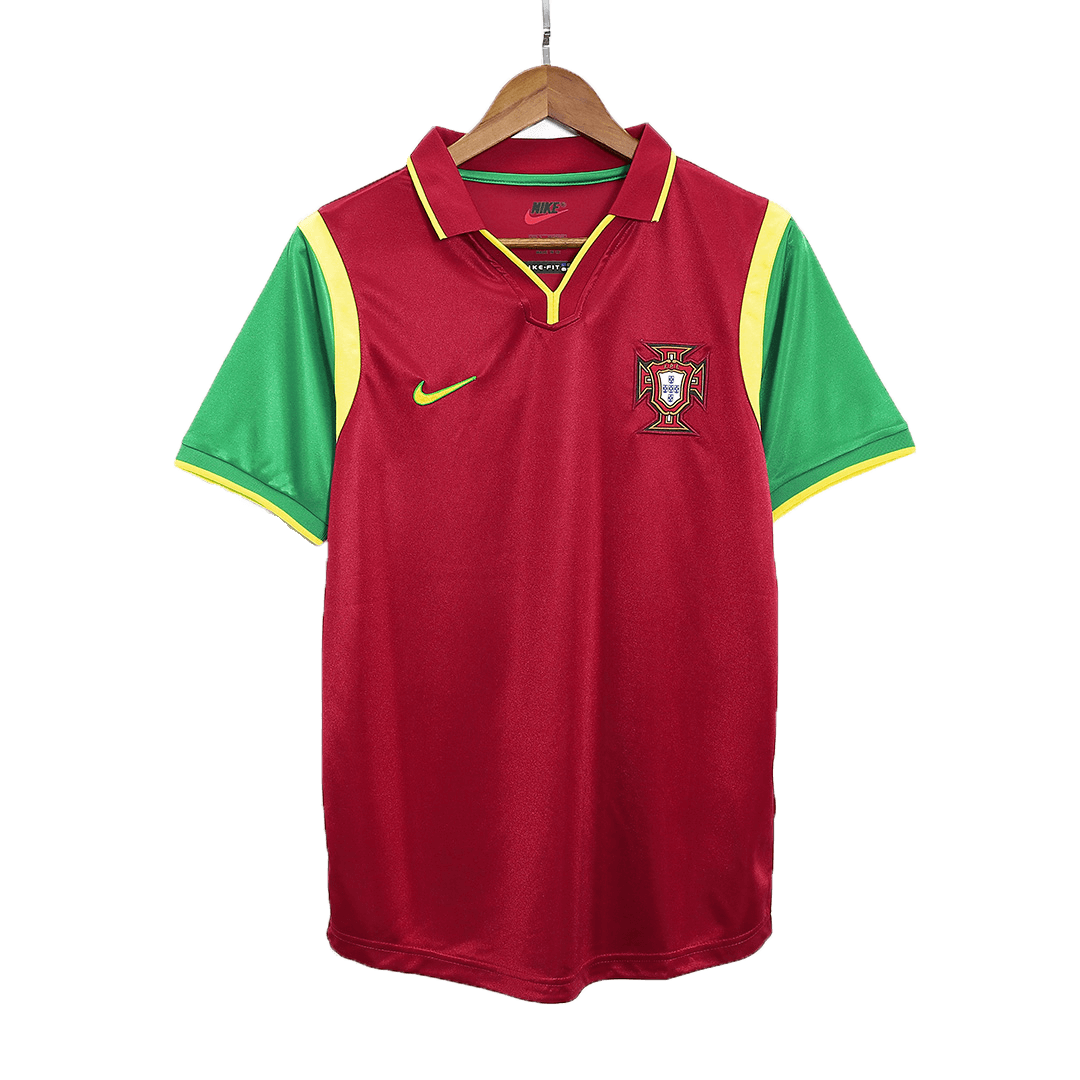 FIGO #7 Retro Portugal Home Jersey 1998 - minejerseys
