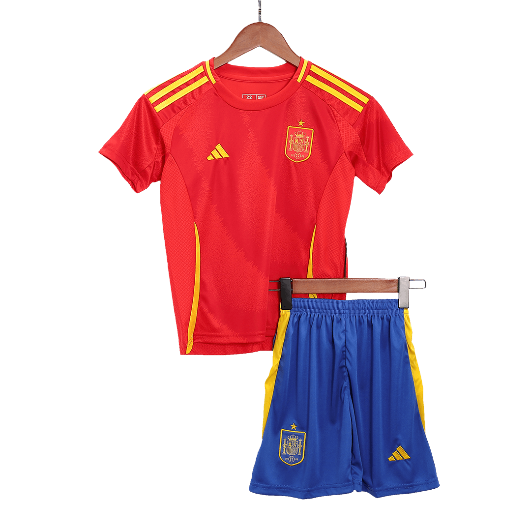 Kids Spain Home Kit EURO 2024 - [Super Replica] - minejerseys