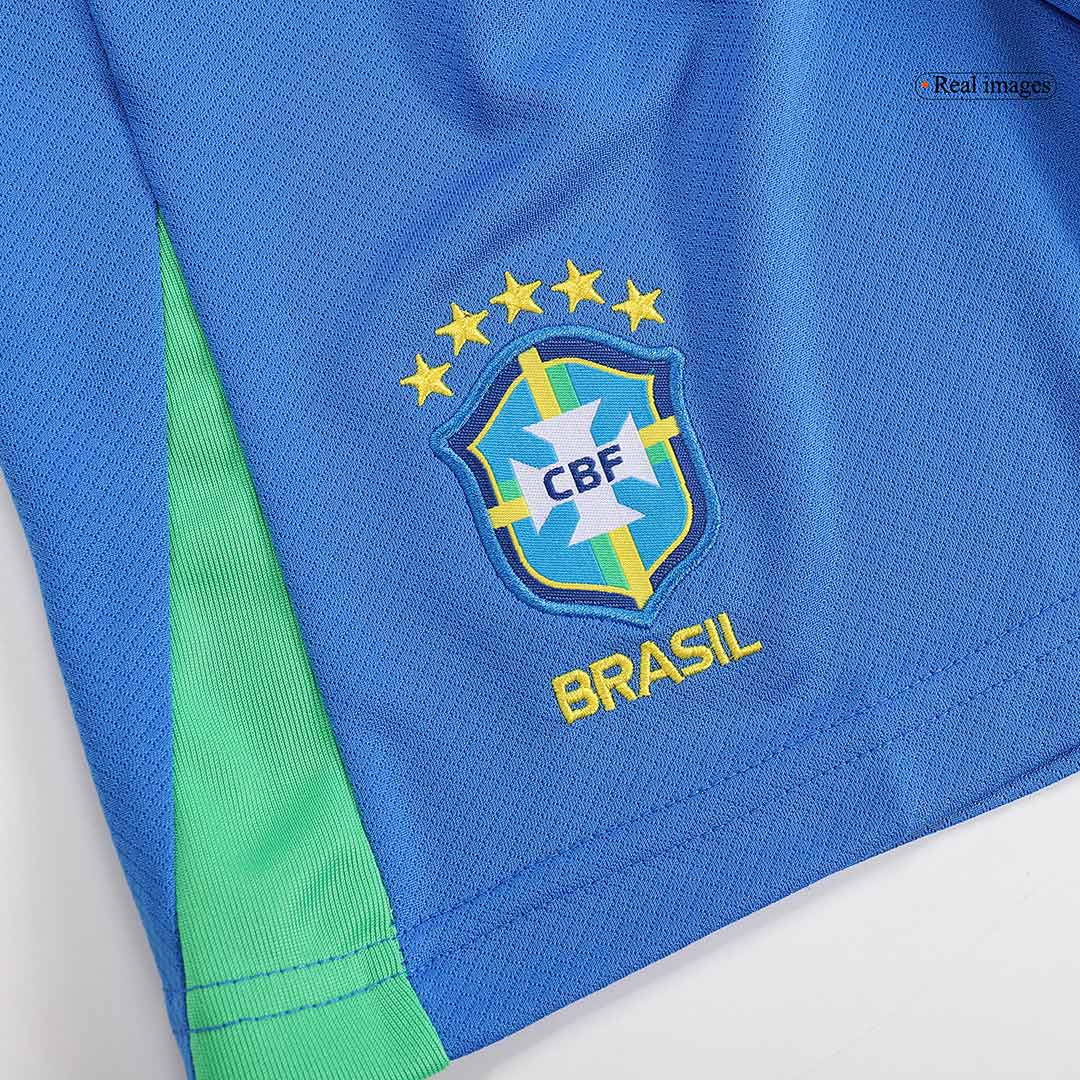 Kids Brazil Home Kit Copa America 2024 - minejerseys