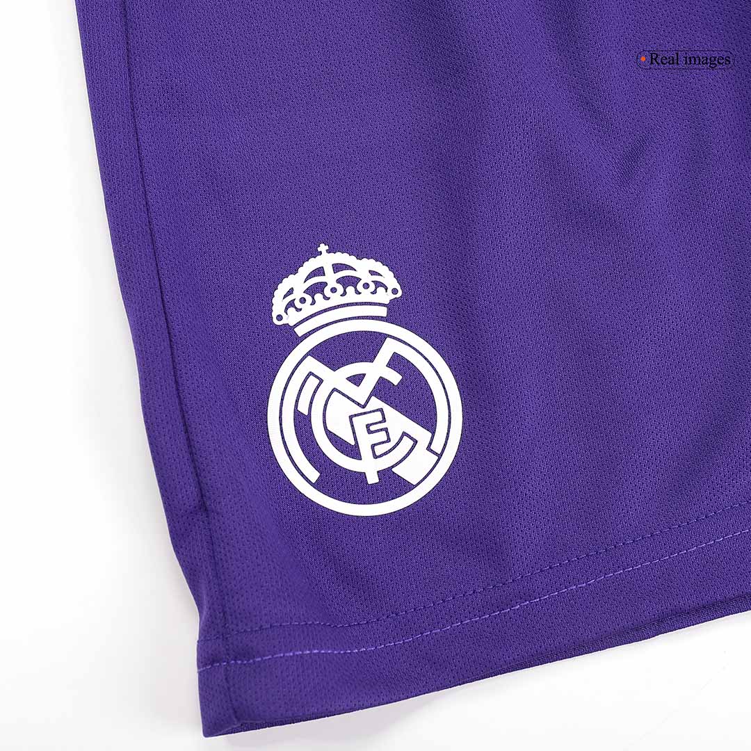 Kids Real Madrid Y-3 Fourth Jersey Kit Purple 2023/24 - minejerseys