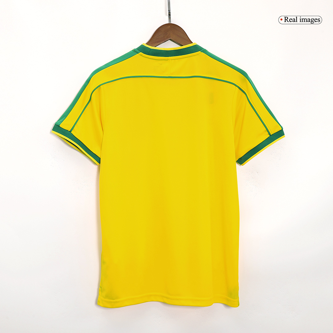 Retro Brazil Home Jersey World Cup 1998 - minejerseys
