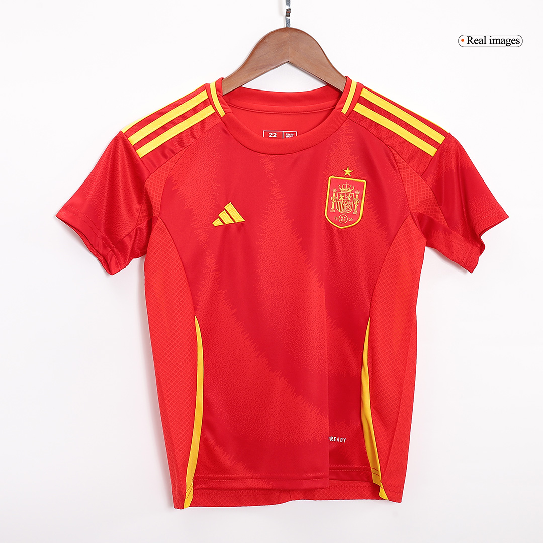 Kids Spain Home Kit EURO 2024 - [Super Replica] - minejerseys