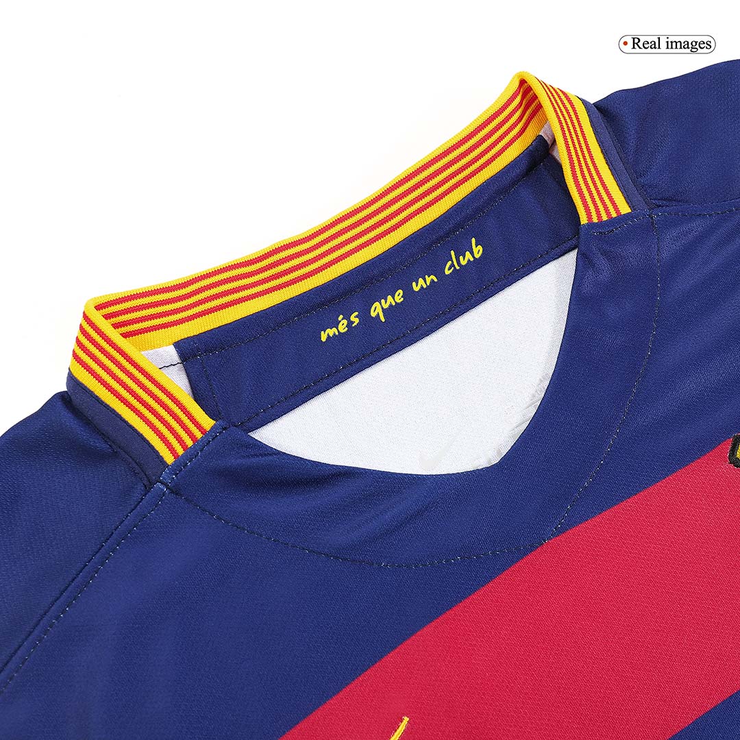 Retro Barcelona Home Jersey 2015/16 - minejerseys