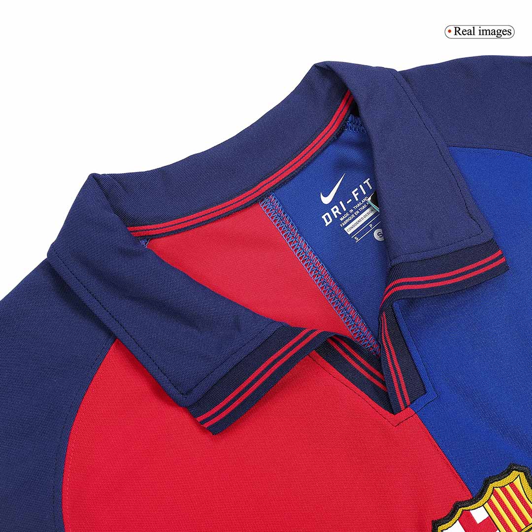 Retro Barcelona 100-Yeas Anniversary Home Jersey 1999/00 - minejerseys