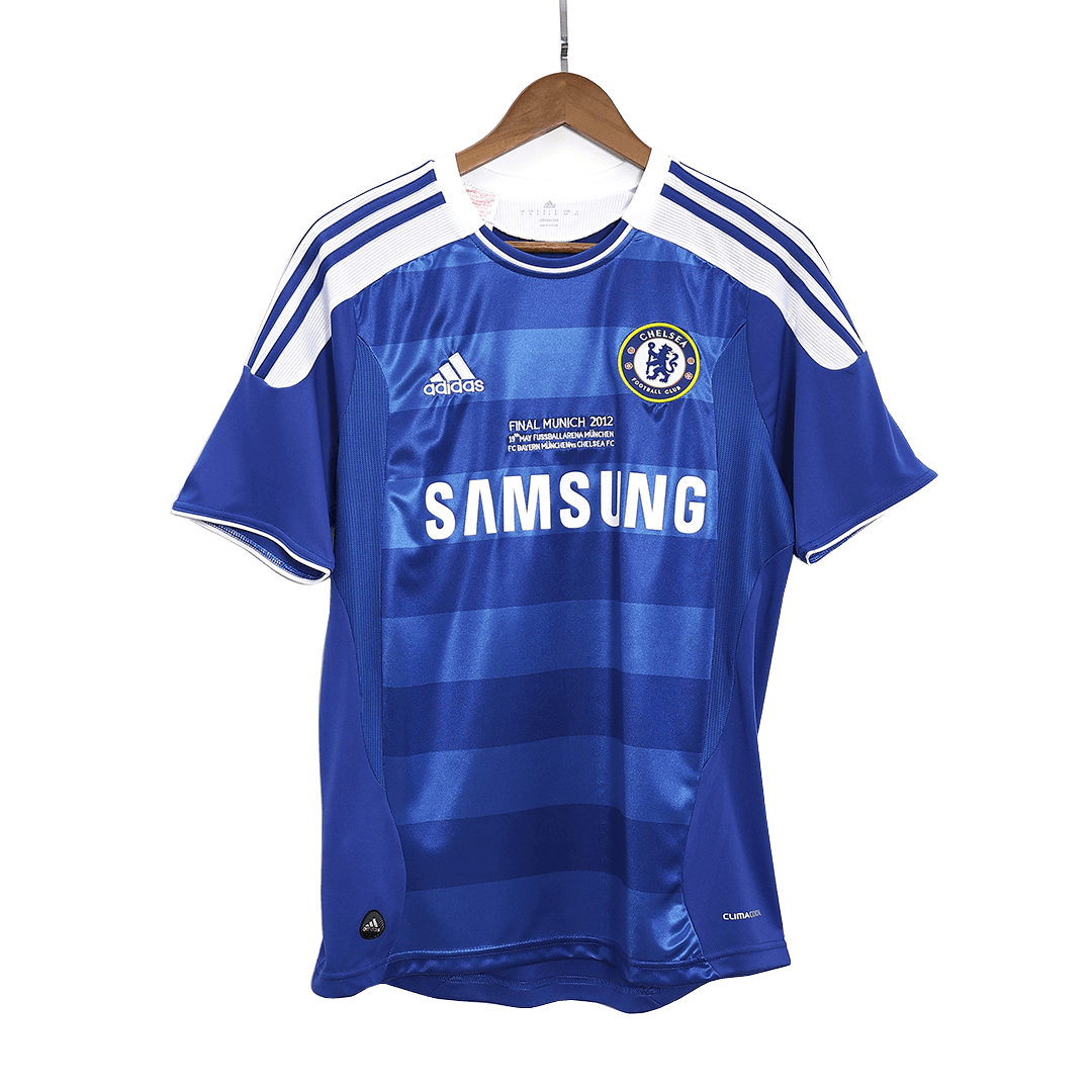 Retro Chelsea UCL Final Home Jersey 2011/12 - minejerseys