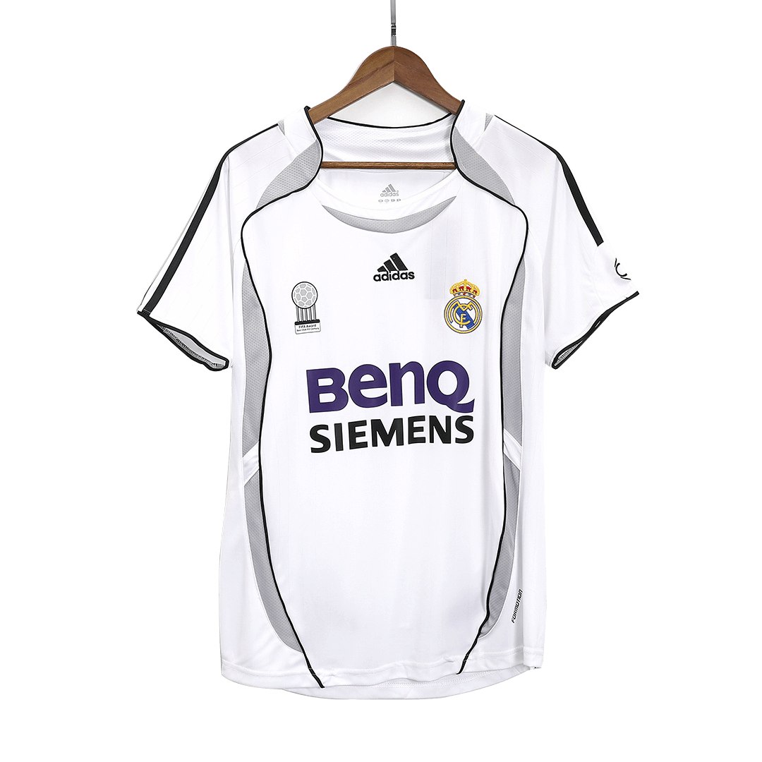 Retro Real Madrid Home Jersey 2006/07 - minejerseys