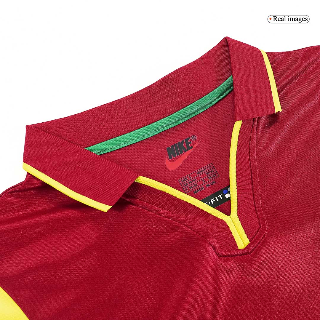 FIGO #7 Retro Portugal Home Jersey 1998 - minejerseys