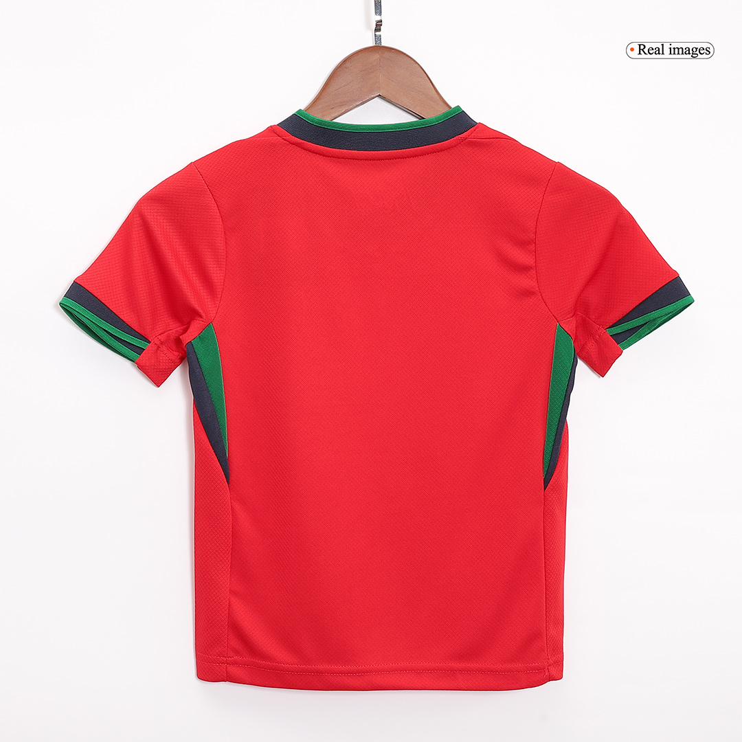 Kids Portugal Home Kit EURO 2024 - minejerseys