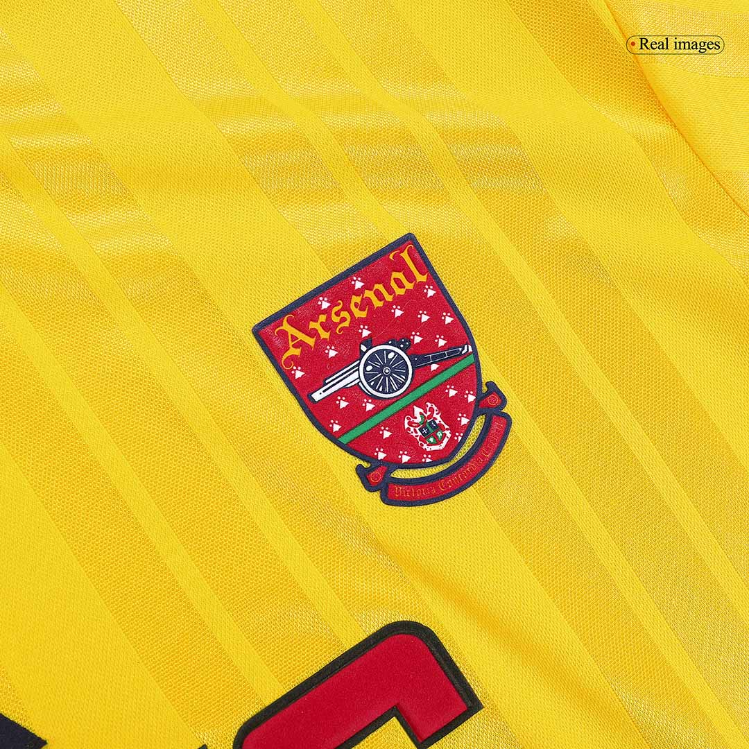 Wright #8 Retro Arsenal Away Jersey 1993/94 - minejerseys