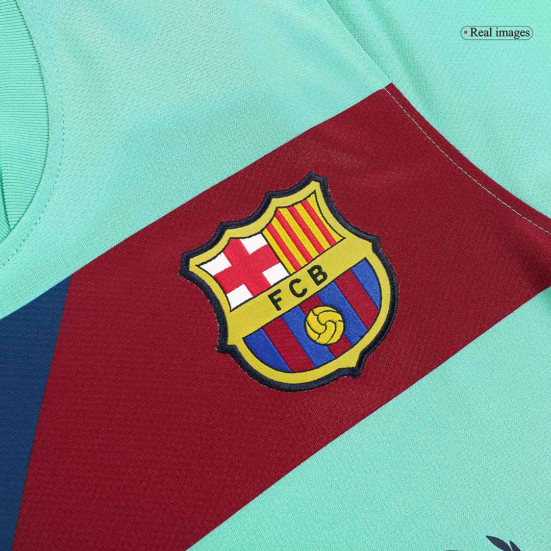Messi #10 Retro Barcelona Away Jersey 2010/11 - minejerseys