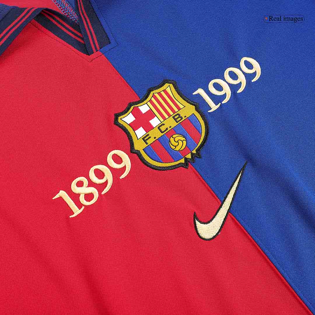 Retro Barcelona 100-Yeas Anniversary Home Jersey 1999/00 - minejerseys