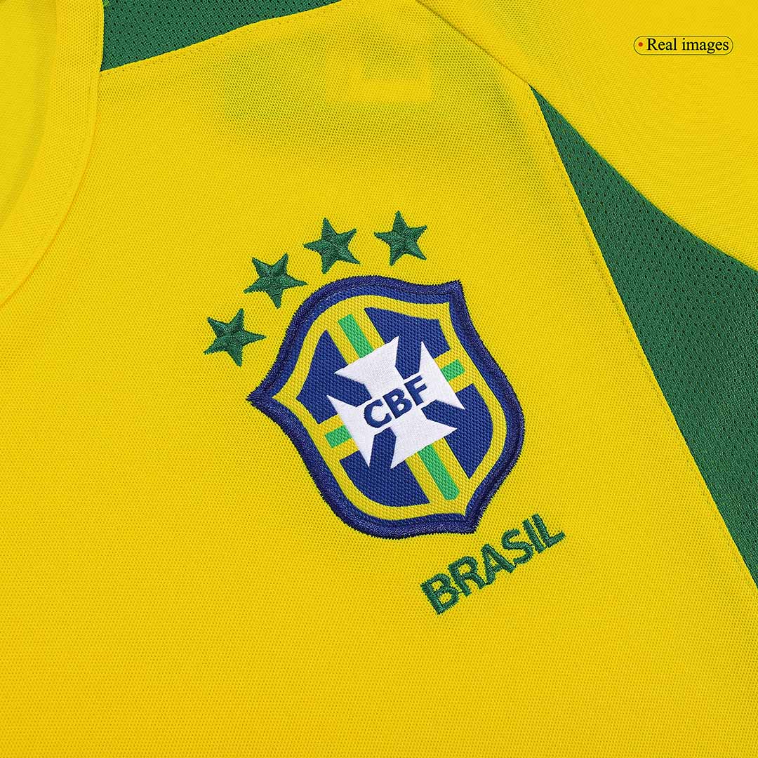 Retro Brazil Home Jersey World Cup 2002 - minejerseys