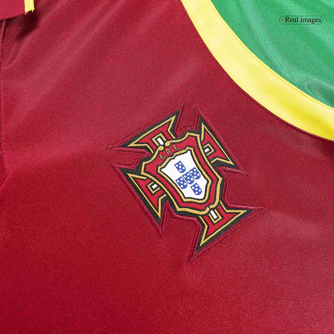 FIGO #7 Retro Portugal Home Jersey 1998 - minejerseys