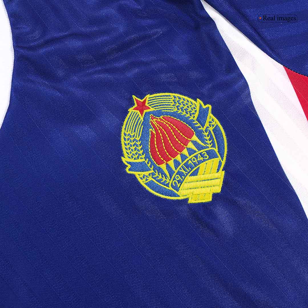 Retro Yugoslavia Home Jersey 1990 - minejerseys