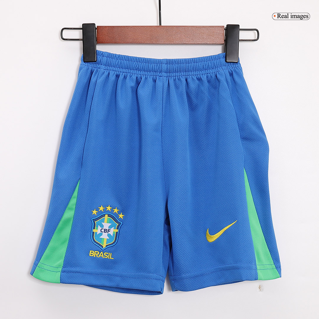 Kids Brazil Home Kit Copa America 2024 - minejerseys