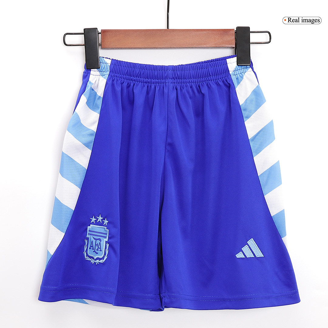Kids Argentina Away Kit Copa America 2024 - minejerseys