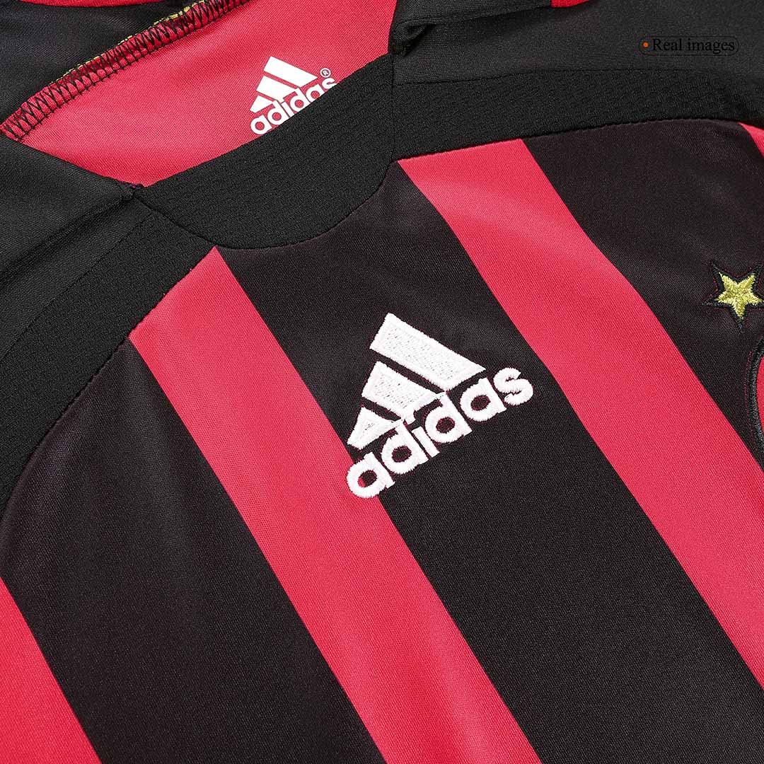 Retro AC Milan Home Long Sleeve Jersey 2006/07 - minejerseys