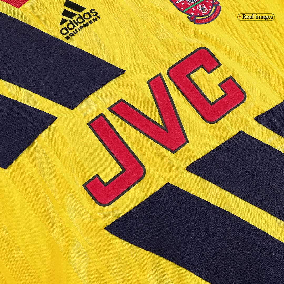 Wright #8 Retro Arsenal Away Jersey 1993/94 - minejerseys